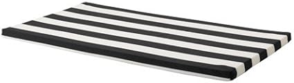 Amazon Com Ikea Hemmahos Bench Pad Black 203 323 72 Size 35x19x1