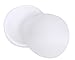 Womens Sport Bra Inserts Pads 3 Pairs In Set White Nude Black Dia. 4.9 inch