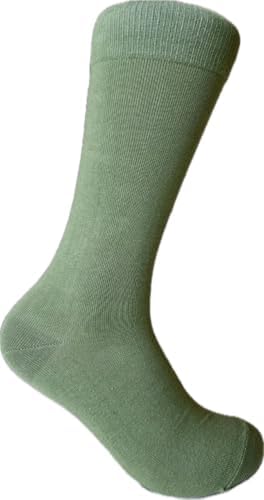olive green dress socks Amazon.com: Men's Mint Green Trouser Dress Socks