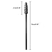 Marstree 50pcs Disposable Eyelash Mascara Brushes Wands Makeup Brushes Eyelash Brush Applicators Makeup Kit (Black)