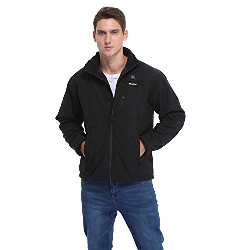 Smarkey Heated Jacket Carbon Fiber Electric Heating Clothing Men's Jacket Thermal Clothing with