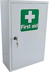 Safety First Aid Group Empty Metal First Aid Cabinet 30x46x14cm view 1