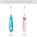 Fairywill Mini Brush Heads for Fairywill Kids Electric Toothbrush Model FW-921
