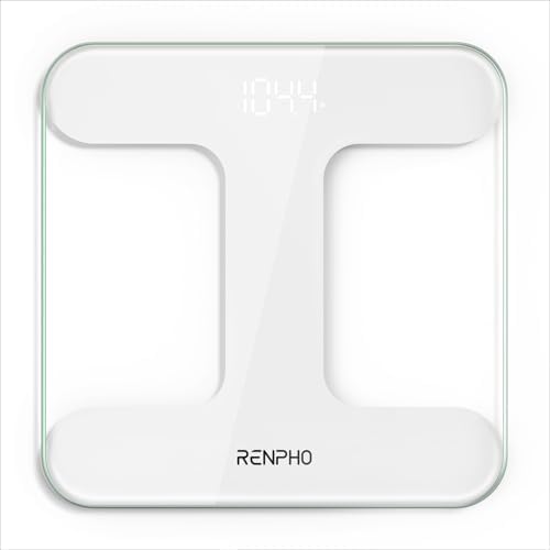 Peso Baño, Alta Precisión, Pantalla LED, Tecnología Step-On