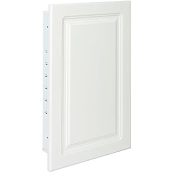 American Pride ST9912RPR1 - Recessed White Raised Panel Door, Steel Tech Body Medicine Cabinet 16