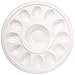 Zak Designs 1313-2227-AMZ Everyday Deviled Egg Trays, Eggshell White ET (Dozen)