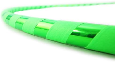 Canyon Hoops Weighted Hula Hoop for Exercise and Fitness - MADE IN USA (Tourmaline, Regular Adult 42")