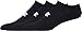 Under Armour Adult Heatgear Solo Socks, 3-Pairs, Black, Large