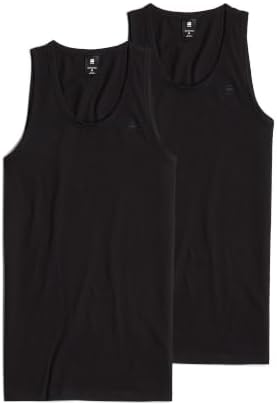 Pack de 2 camisolas base para homens, preto (dk Preto D25476-3310-6484), M
