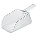 Rubbermaid Commercial Products Clear Bouncer Utility Scoop, 64-Ounce, Clear, Food Service Supplies for Weddings/Bar/Ice Bucket/Kitchen/Popcorn