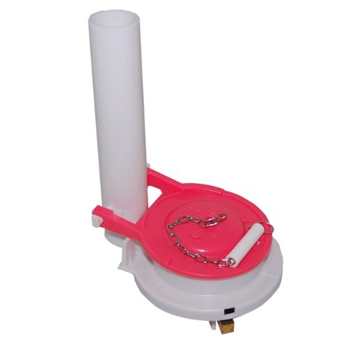 TOTO THU013W Dual Valve Assembly with Pink Flapper for Toilet Tank