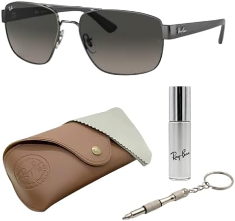 Amazon.com: Ray-Ban RB4396 Rectangle Shape Non-Polarized