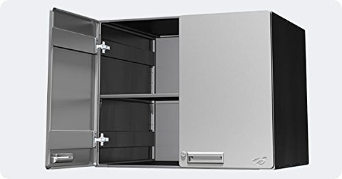 Hercke Series 7 24" Upper Storage Cabinet Component - Powder Coat Modular Storage Cabinets (24"D x 30"W x 24"H) by SafeRacks