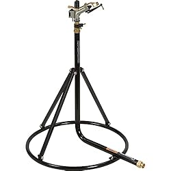 Strongway Tripod Sprinkler with Round Base