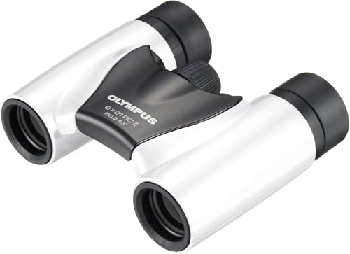 Olympus 8x21 RC II Fernglas mit Tasche weiß