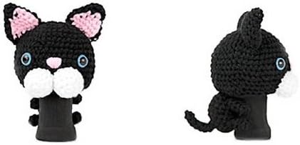 Amimono Animal Golf Headcover - Sphynx Black & White C503-A (Driver)