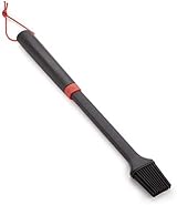 Weber Grill Brush 40cm Silicone Bristles Basting Oiling Dishwasher Safe Black view 7