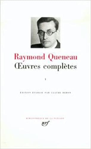 Amazon Fr Queneau Oeuvres Completes Tome 1 Queneau Raymond Livres