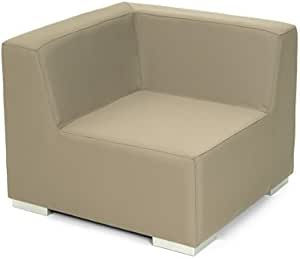 RINCONERA MARBELLA. Modular tapizado para exterior en polipiel náutica