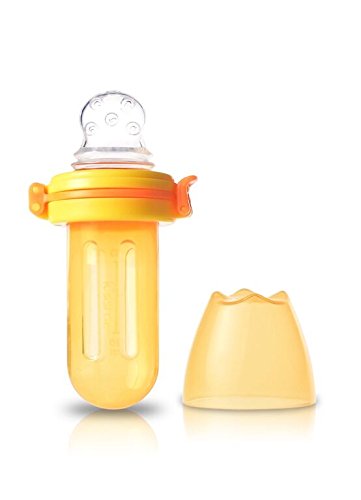 Kidsme Food Squeezer with Extra Sac, Orange