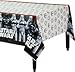 Star Wars Birthday Party Supplies Pack for 8 Guests - 8 lunch plates, 8 dessert plates (4 of each design), 16 lunch napkins, 8 cups, and a table cover