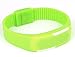 USPRO® Fashion LED Watch Novelty Sports Silicone Digital Bracelet Green With Very Creative Plastic Band