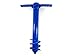 Oliasports Beach Umbrella Anchor Stand Plastic No Metal Universal Sand Grabber Spike Auger Holder