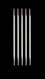 HiyaHiya Double Point 6-inch (15cm) Steel Knitting Needles (Set of 5); Size US 6 (4mm) HISTDP6-6
