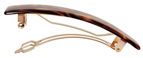 France Luxe Classic Rectangle Barrette - Africa