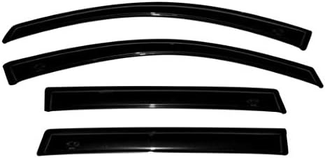 Auto Ventshade AVE94782 Tape-On Standard Ventvisor Smoke Front & Rear Window Deflectors for 2017-2018 Nissan Rogue Sport - 4 Piece