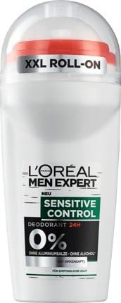 L'Oreal Men Expert Sensitive Control Deodorant Roll-On 50 ml / 1.7 fl oz