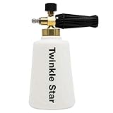 Twinkle Star Foam Cannon Snow Foam Lance with 1/4" Quick Connector for Pressure Washer Gun