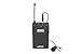 Movo WMIC80 UHF Expandable Wireless Lavalier Microphone System with Lavalier Mic and Bodypack Transmitter, Portable Receiver, and Shoe Mount for DSLR Cameras (330' Range)