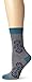 Lucky Women's Heather Double Floral Crew Boot Sock