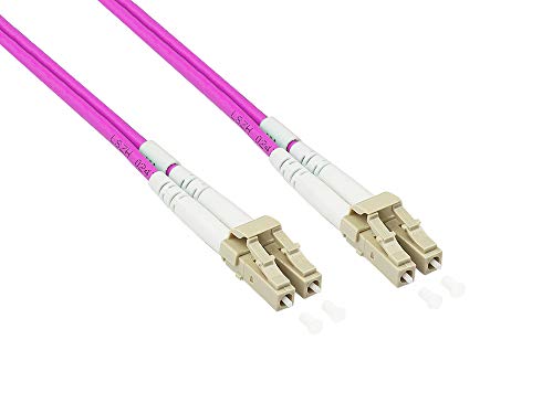 Good Connections® - Cavo patch in fibra ottica duplex OM3 (multimodale, 50/125) LC, 30 m