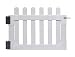 Zippity Outdoor Products ZP19004 Newport Vinyl Picket Unassembled Gate, 31"H x 41"W", White