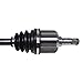 GSP NCV73503 CV Axle Shaft Assembly - Left Front (Driver Side)