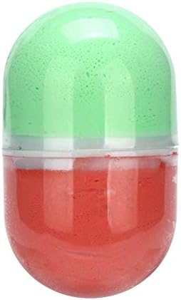 KSell Rainbow Pill Slime Fluffy Floam Slime Kit Non toxic Handmade Stress Relief Toy for Kids Teenagers Adults (5C)