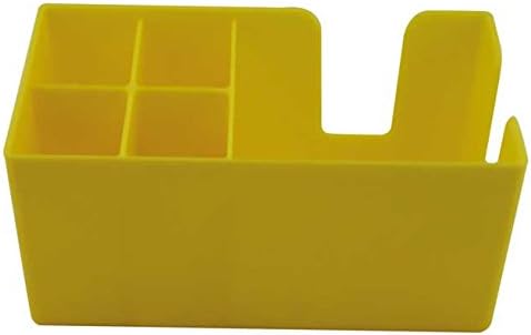 Plastic Bar Caddy Bar Aide Bar Storage Bar Organiser Bar Pub Condiment Caddy Napkin Holder Straw Holder by Chabias Ltd (Yellow)