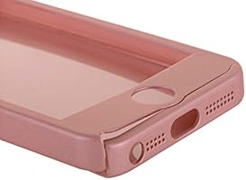 ايفون 5 5s 360 ديغري غطاء كامل واقي ذهبي وردي Amazon Ae