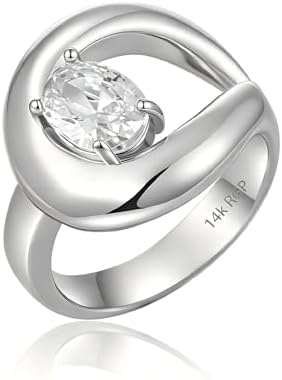 Amazon.com: Swarovski Mesmera open ring, Heart cut, Pavé, White