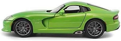 IMBM Model Car 1:18 Dodge V Snake Simulation Alloy Die-casting Toy Ornaments Sports Car Collection Size 25x10.8x7.5CM