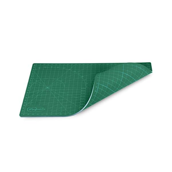 magnetiks Schneidematte 2er Set - DIN A3 und DIN A4 im 2er Set Schneideunterlage - selbstheilend doppelseitig grÃ¼n – Bild 3