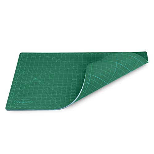 magnetiks Schneidematte 2er Set - DIN A3 und DIN A4 im 2er Set Schneideunterlage - selbstheilend doppelseitig grün – Bild 3