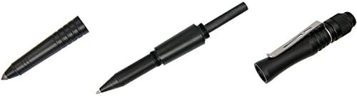Professional Tactical Pen for Self Defense,Tactical Pen with LED Flashlight,Glass Breaker Writing Multi-functional Survival Tool (Style 1)