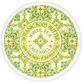 Greenwich Bay Trading Company Botanic Body Butter with Shea Butter and Cocoa Butter 8oz Tub (White Tea Calendula)