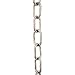 RCH Hardware CH-07W-PN-3 Brass Chandelier Chain, Polished Nickel (3 Feet)