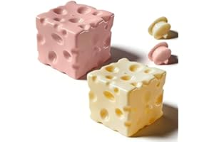 Squeeze Luck Cheese Squishy - Squeeze Luck Squishy S Cheese, Soft Novelty Slow Rising Sensory Cheese Stress & Anxiety Relief 