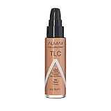 Almay Truly Lasting Color Liquid Makeup, Long Wearing Natural Finish Foundation with Vitamin E and Lemon Extract, Hypoallergenic, Cruelty Free, -Fragrance Free, Dermatologist Tested, 280 Warm, 1 oz