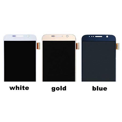 Cumtur LCD G920F/G920A/V/T/P Display Touch Screen Assembly Replacement for Samsung Galaxy S6 Smartphone Repair Accessories